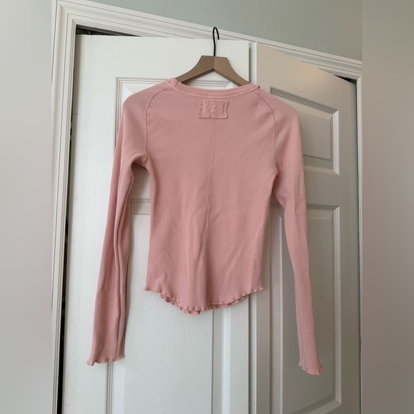 FREE PEOPLE pink We The Free Easy Does It Tee - Picture 4 of 5